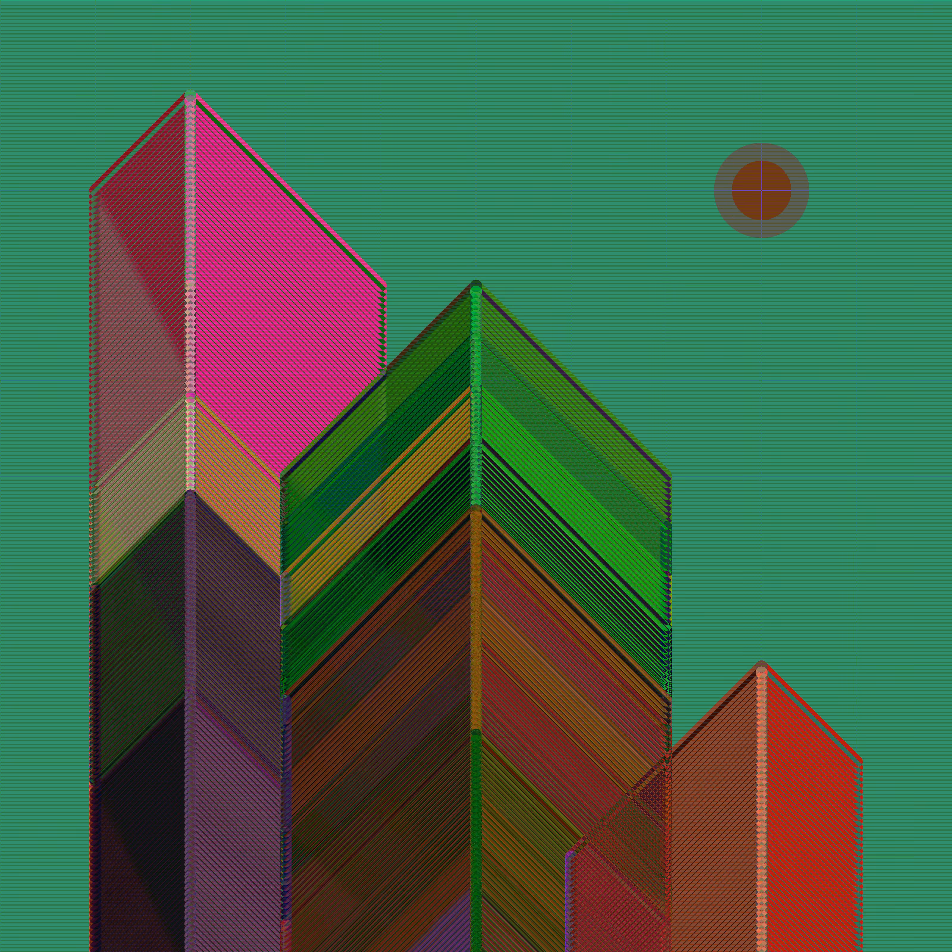 Retro Towers #3