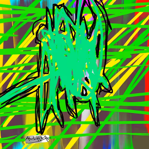 Anthropophobia Viruses: THEKINGSNFT.B2C1 #2502