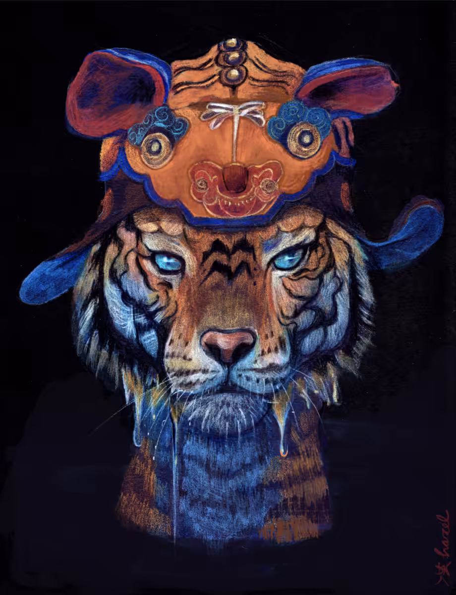 Drippy Tiger 01