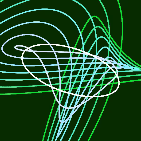 Harmonograph study #84