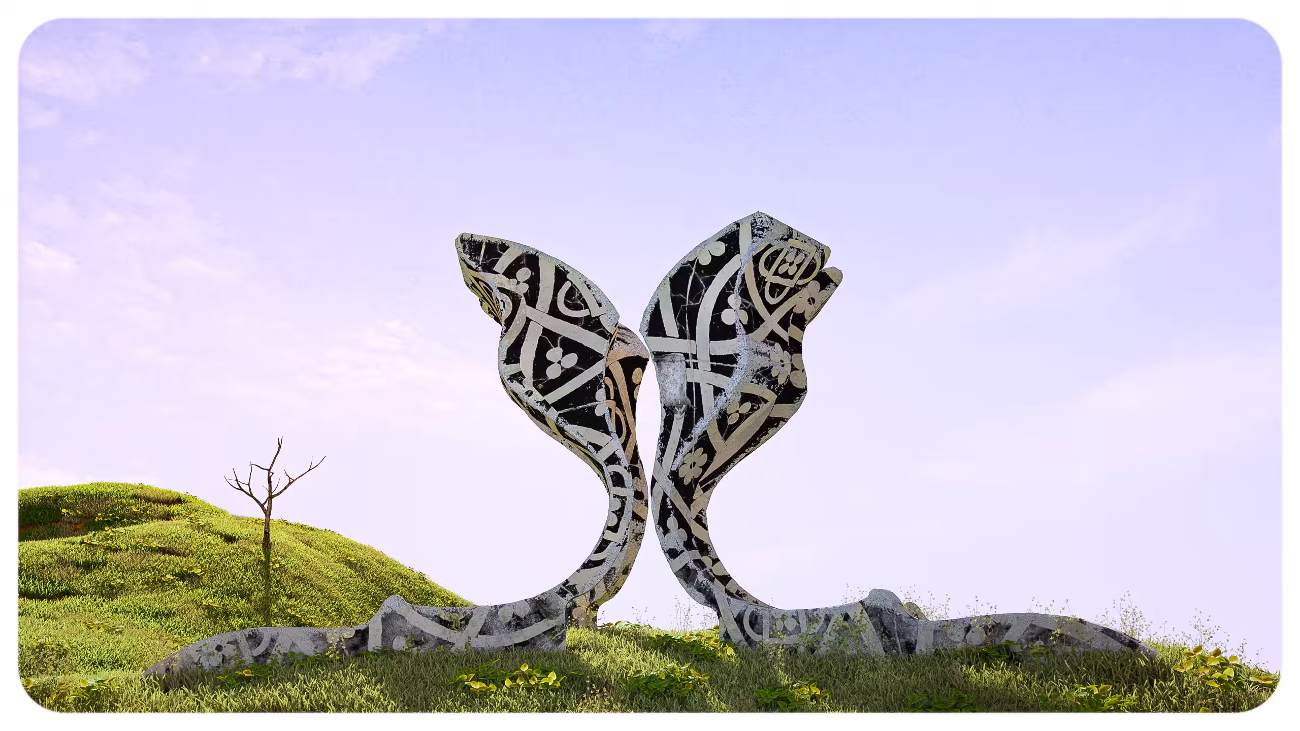 Brutalist Flower
