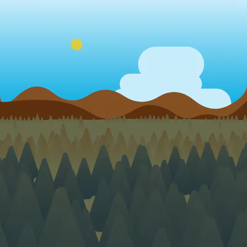 Camping in the Forest #5