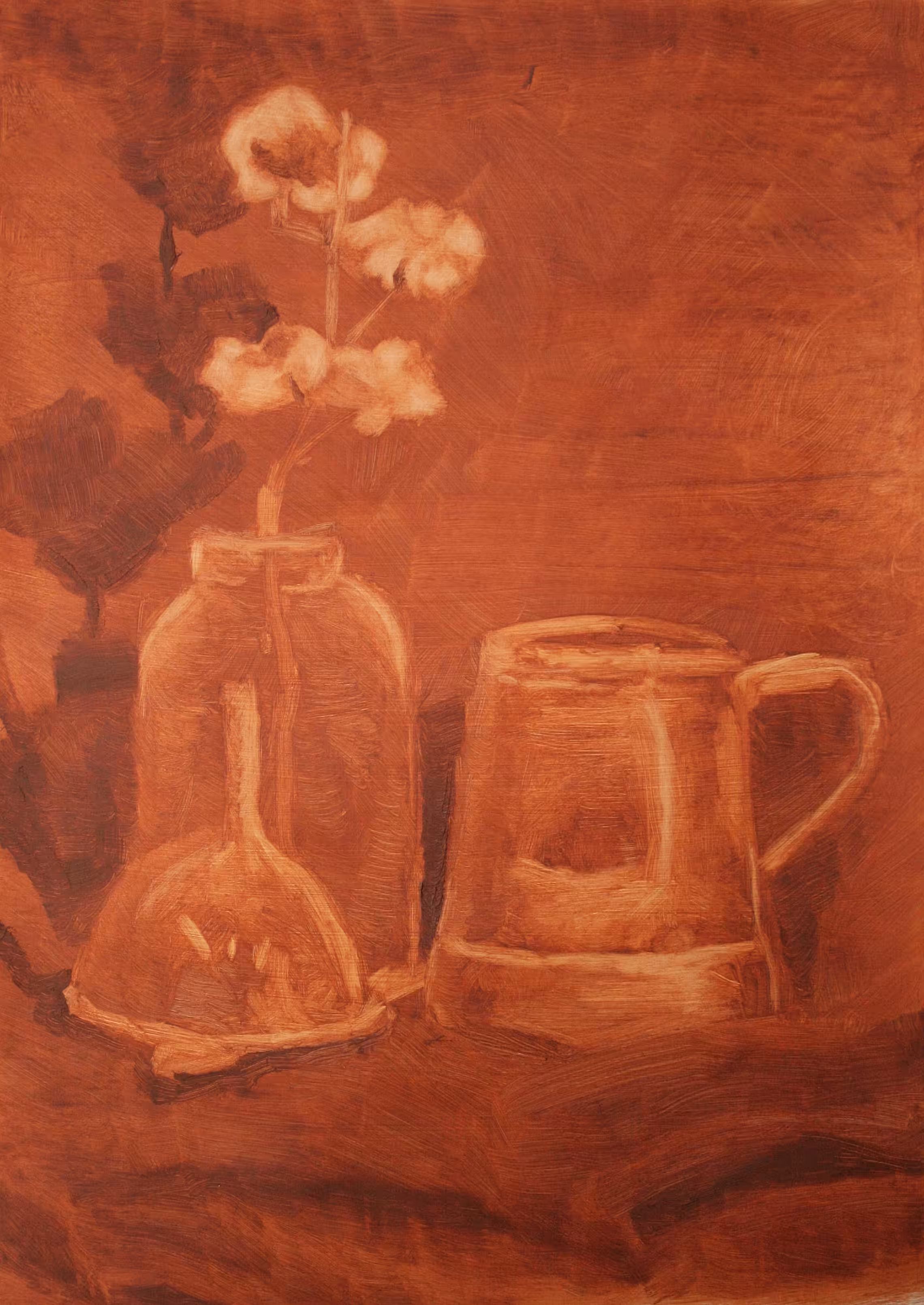 Burnt still life