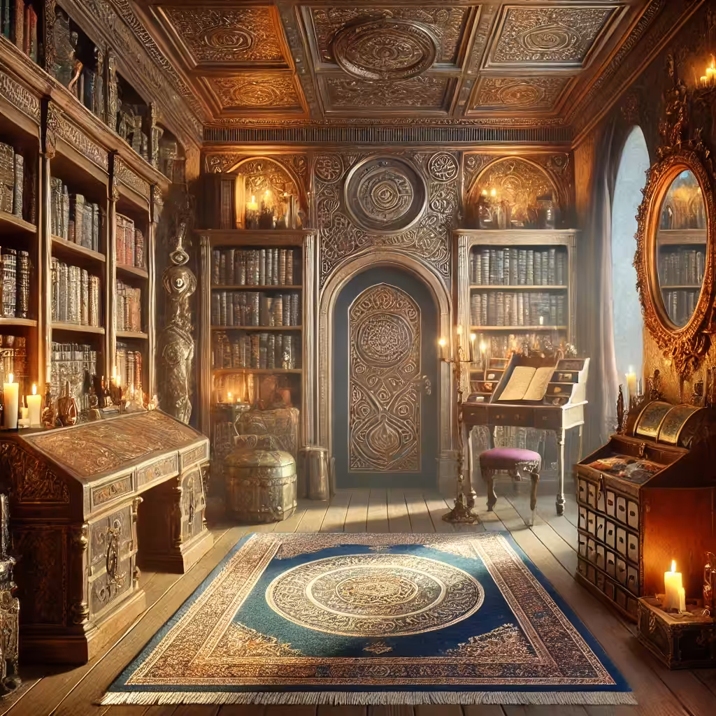Frozen Sanctuary: The Aetherium Library