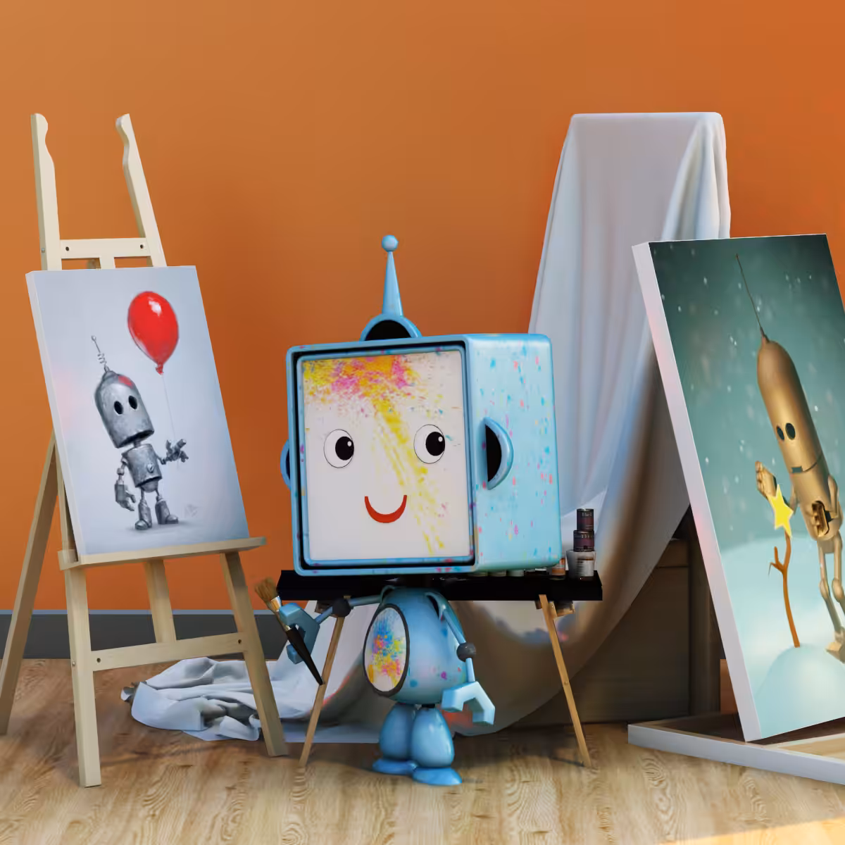  MATEO becomes a painter