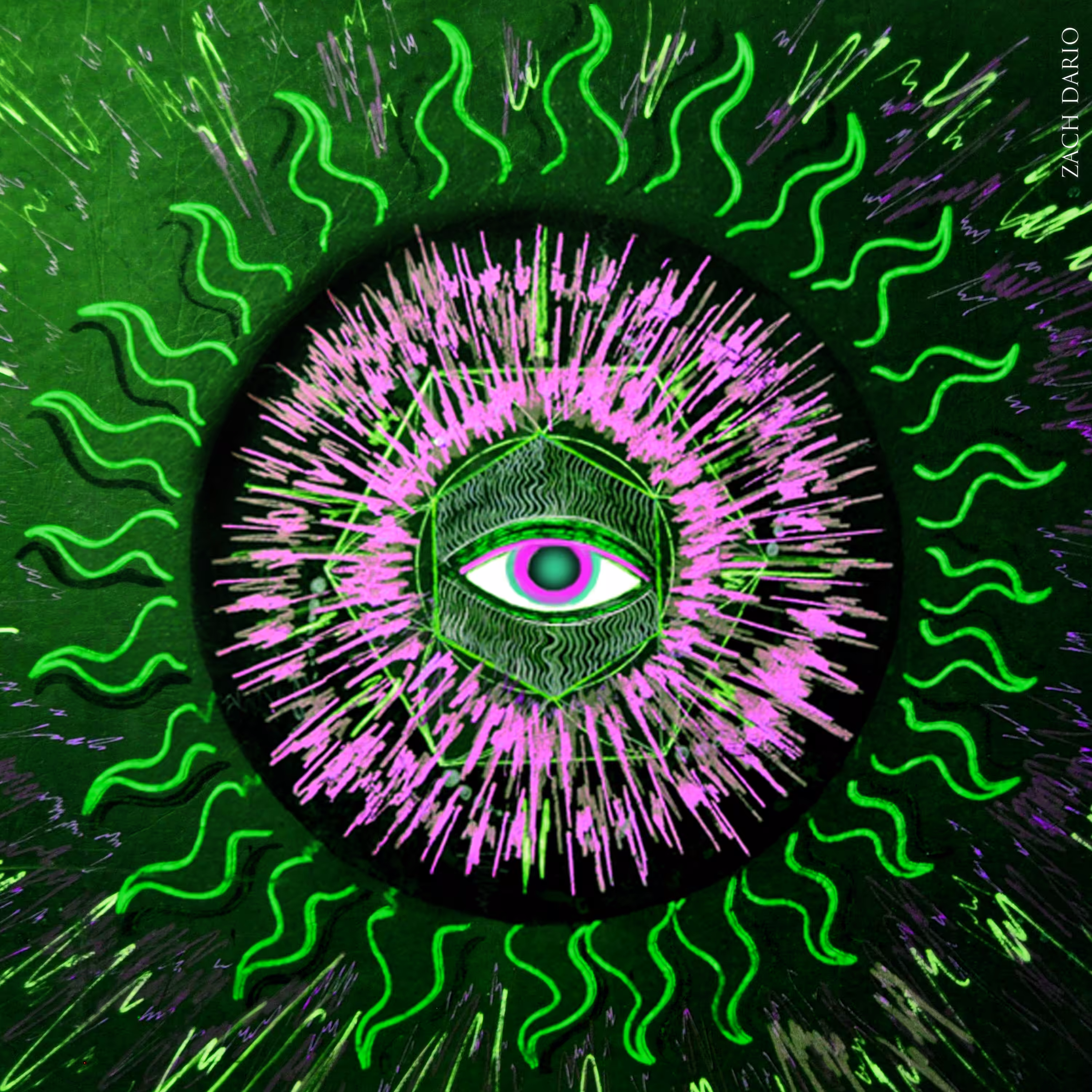 #2 Magic Eye Green NFT