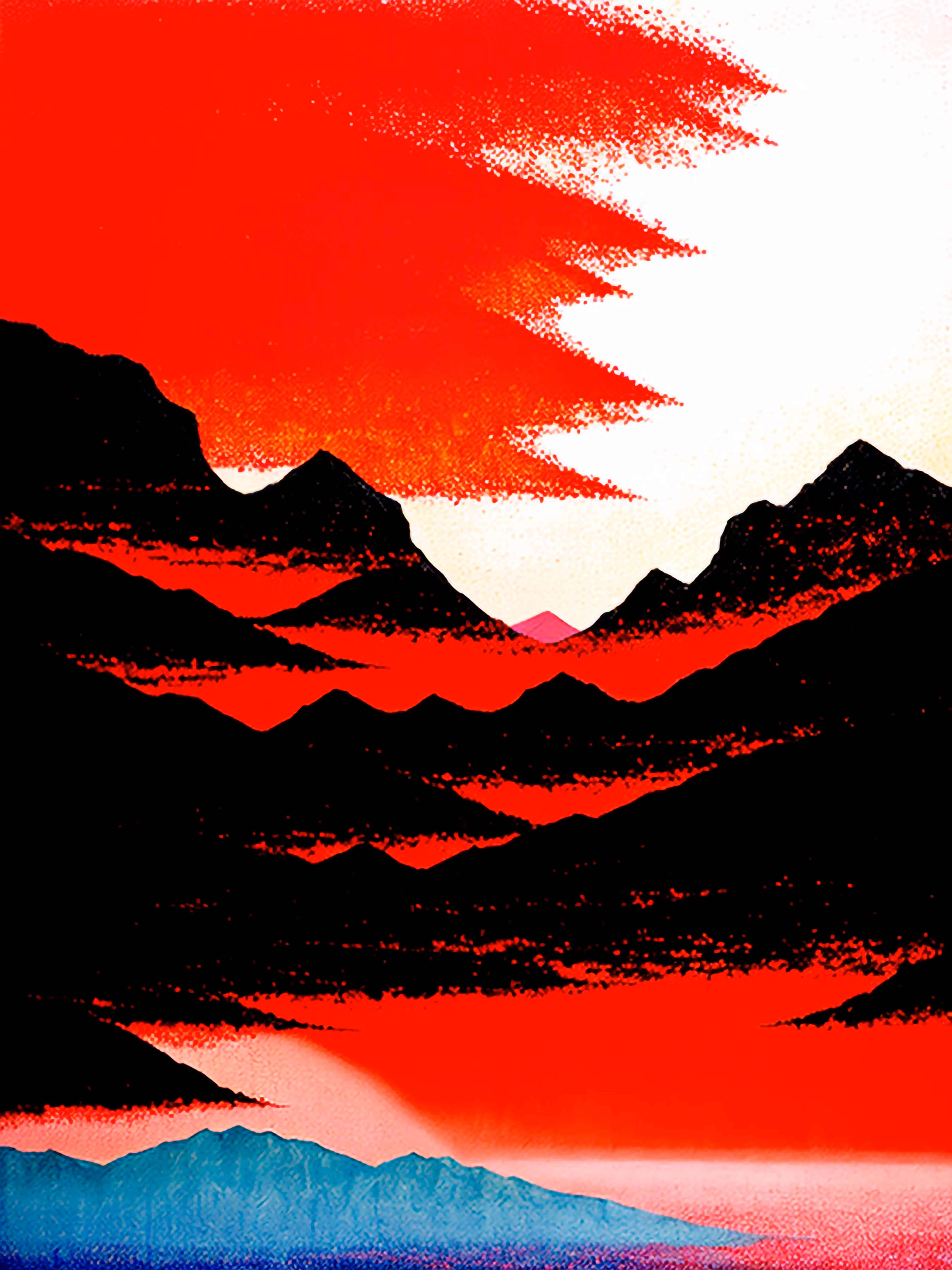 Fiery skies #11