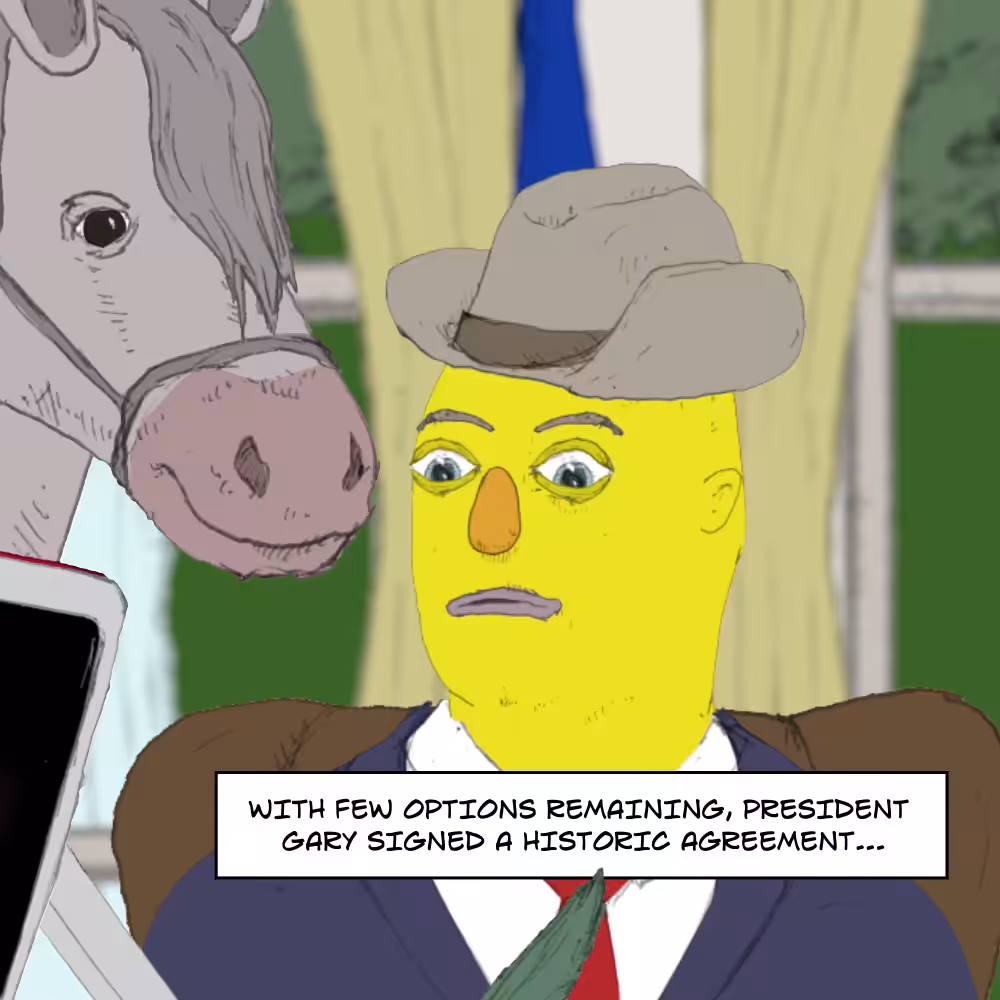 CITIZEN Issue #0 (A Brief History of the Near Future): Panel 53: A historic agreement