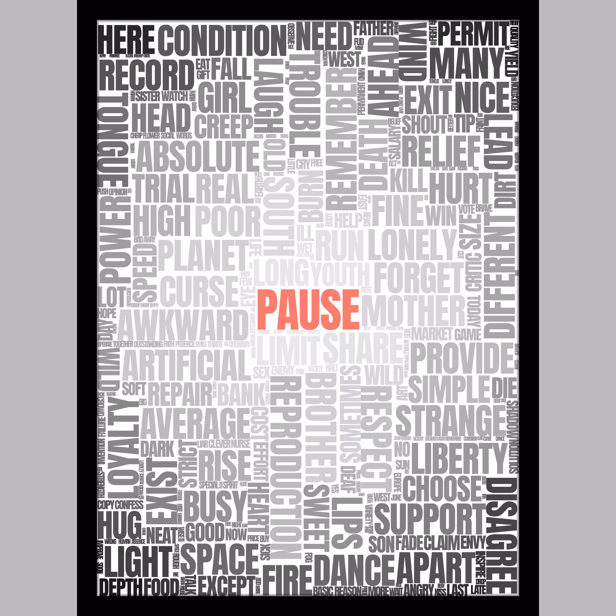ONE WORD (Ed.1) #101