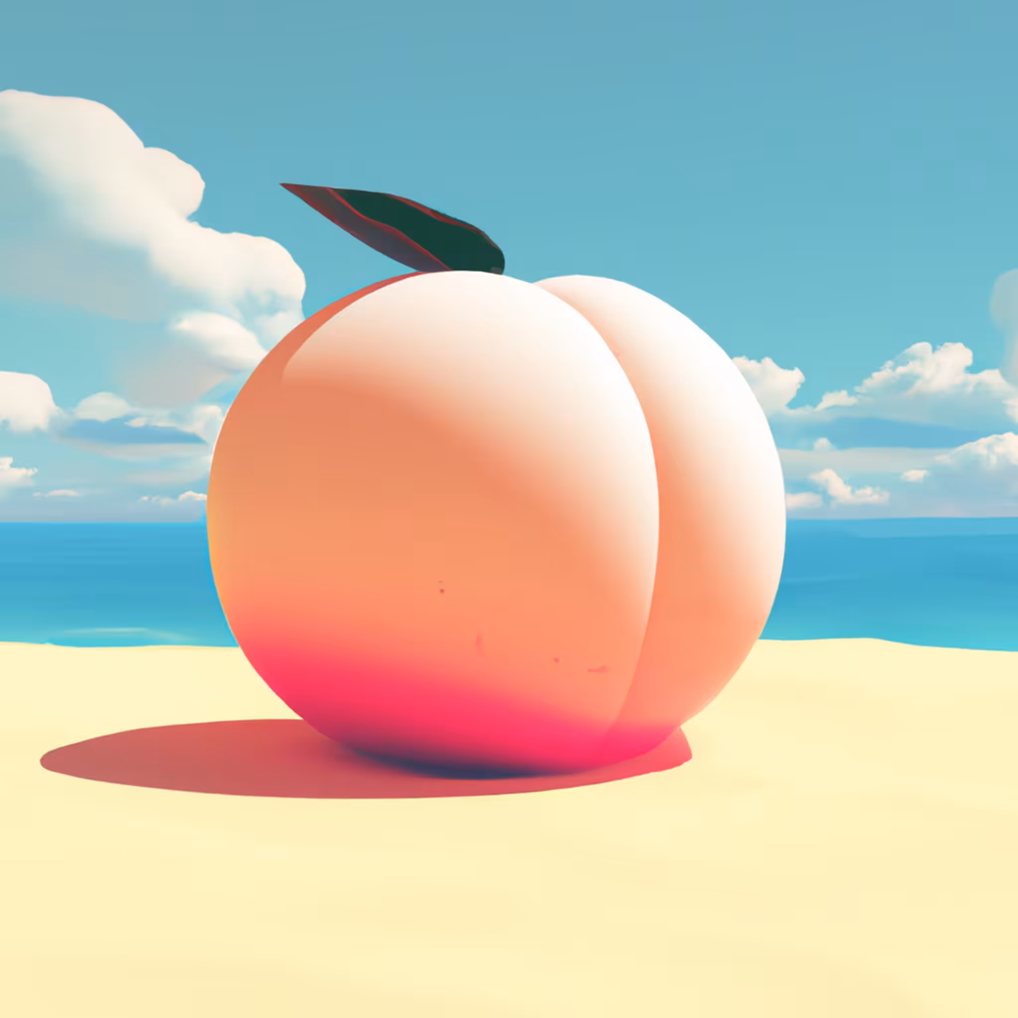 BEACH PEACH #1