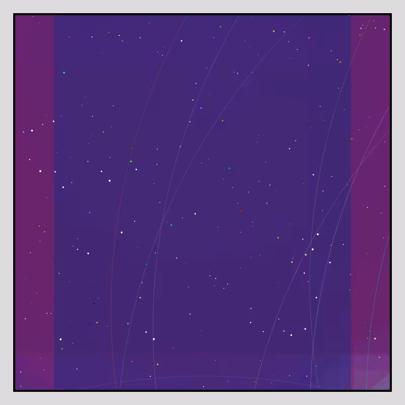 Color Field Starry B #73