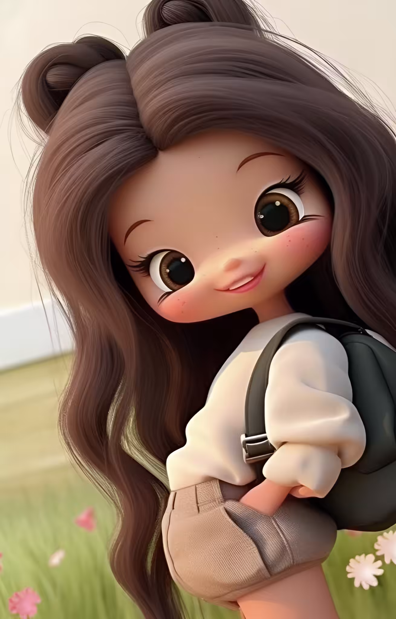 Cartoon girl #5