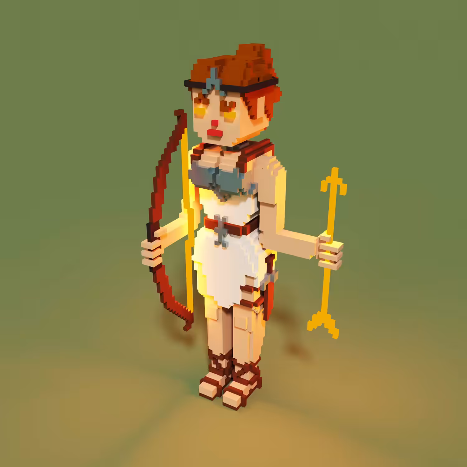 Voxel Greek Mythology - 06 - Artemis