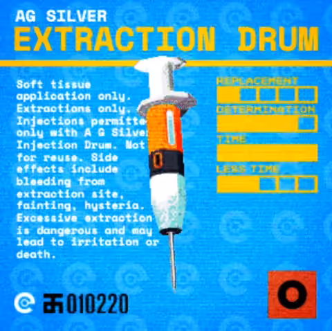 EXTRACTION DRUM