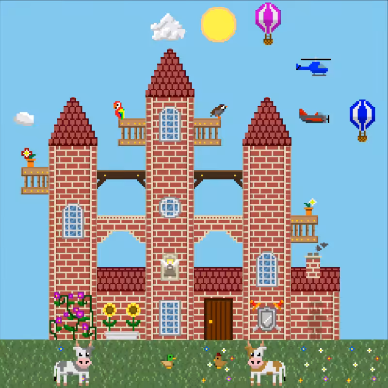 2D Mansion #906