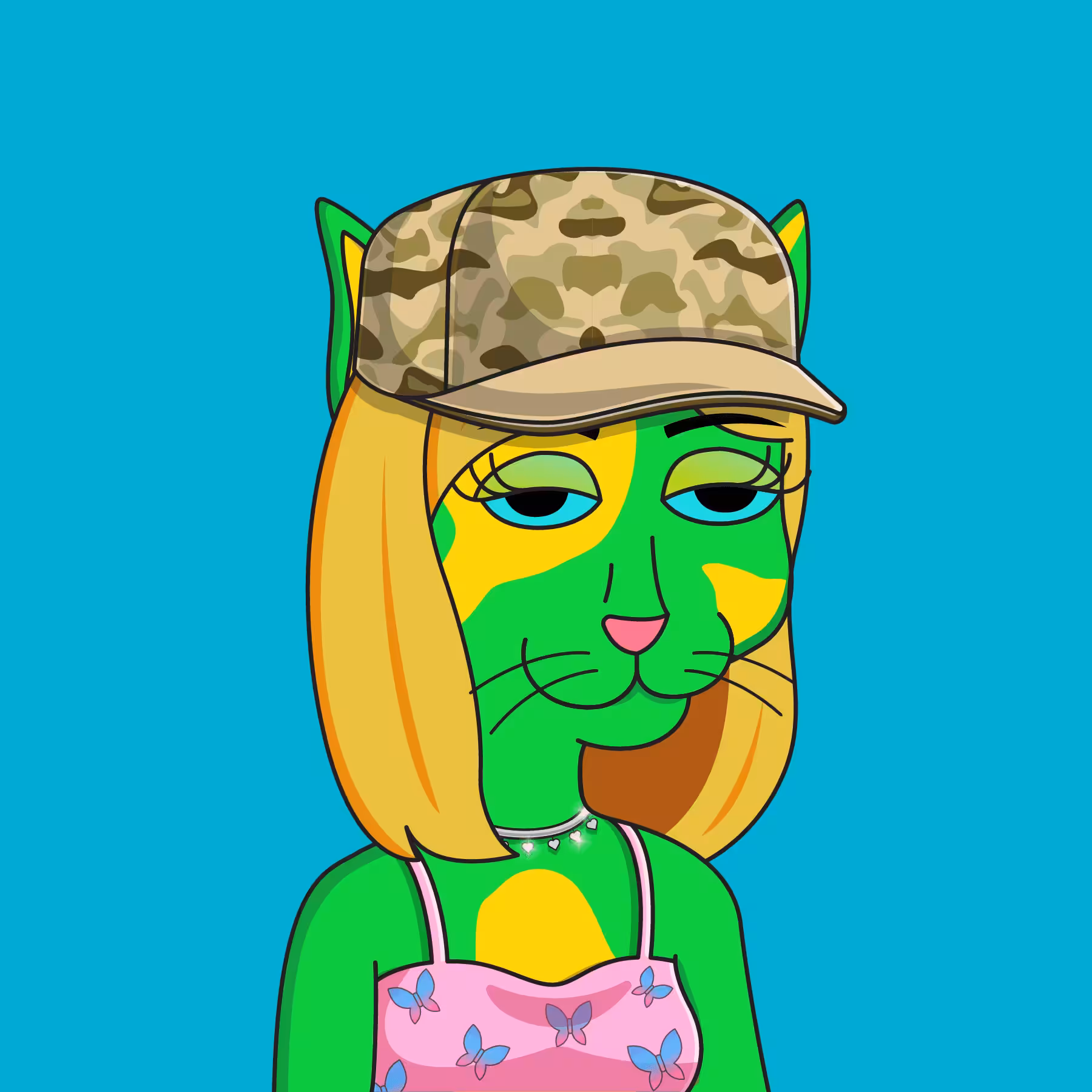 Girl Cat #673