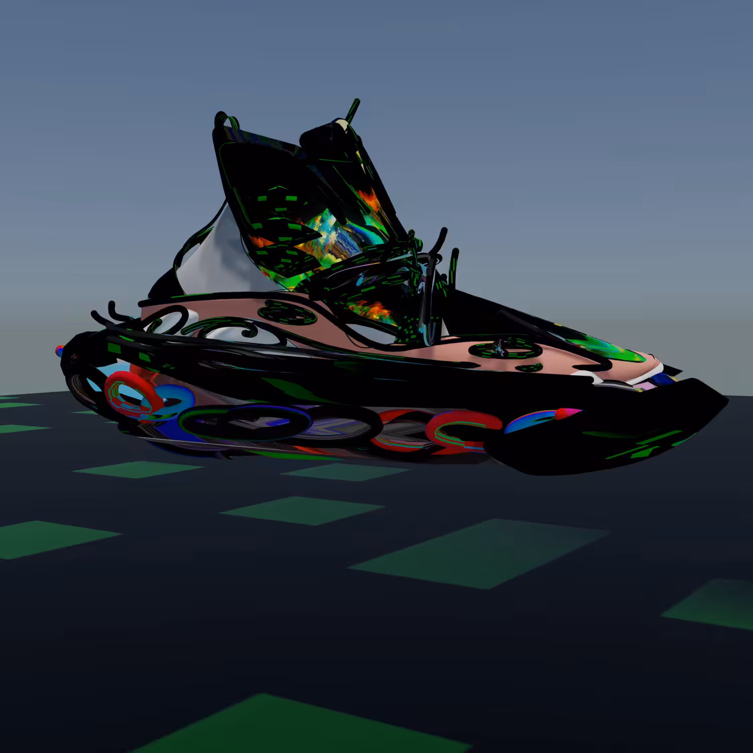 Impossible Sneaker #1 "Hot Wheelz Nova"