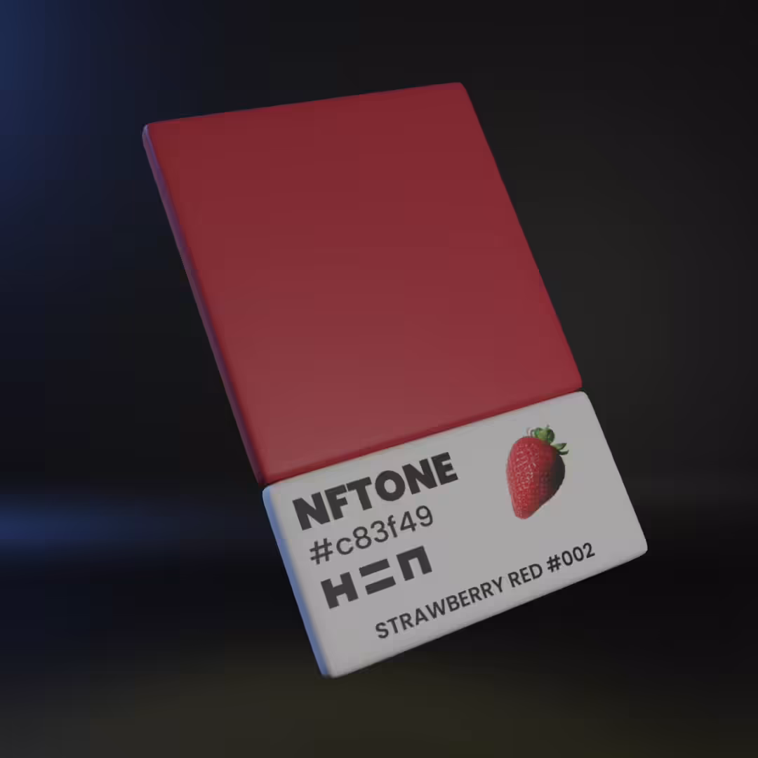 NFTONE - Strawberry Red - #002 - H=N Collection
