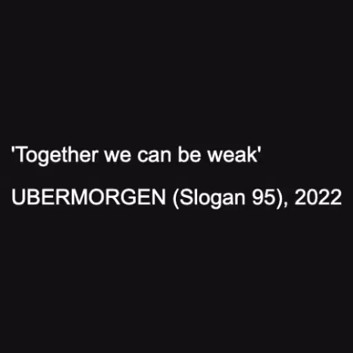 'Together we can be ...