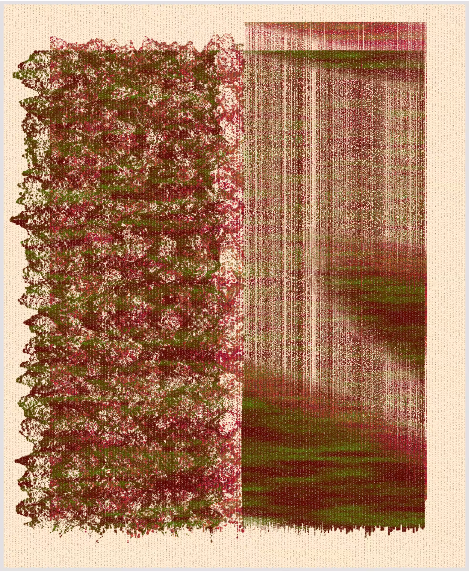 Stains on a Canvas #167