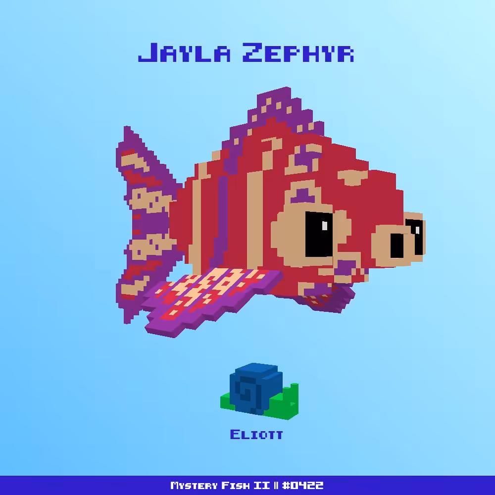 Jayla Zephyr :: Mystery Fish 0422/1000