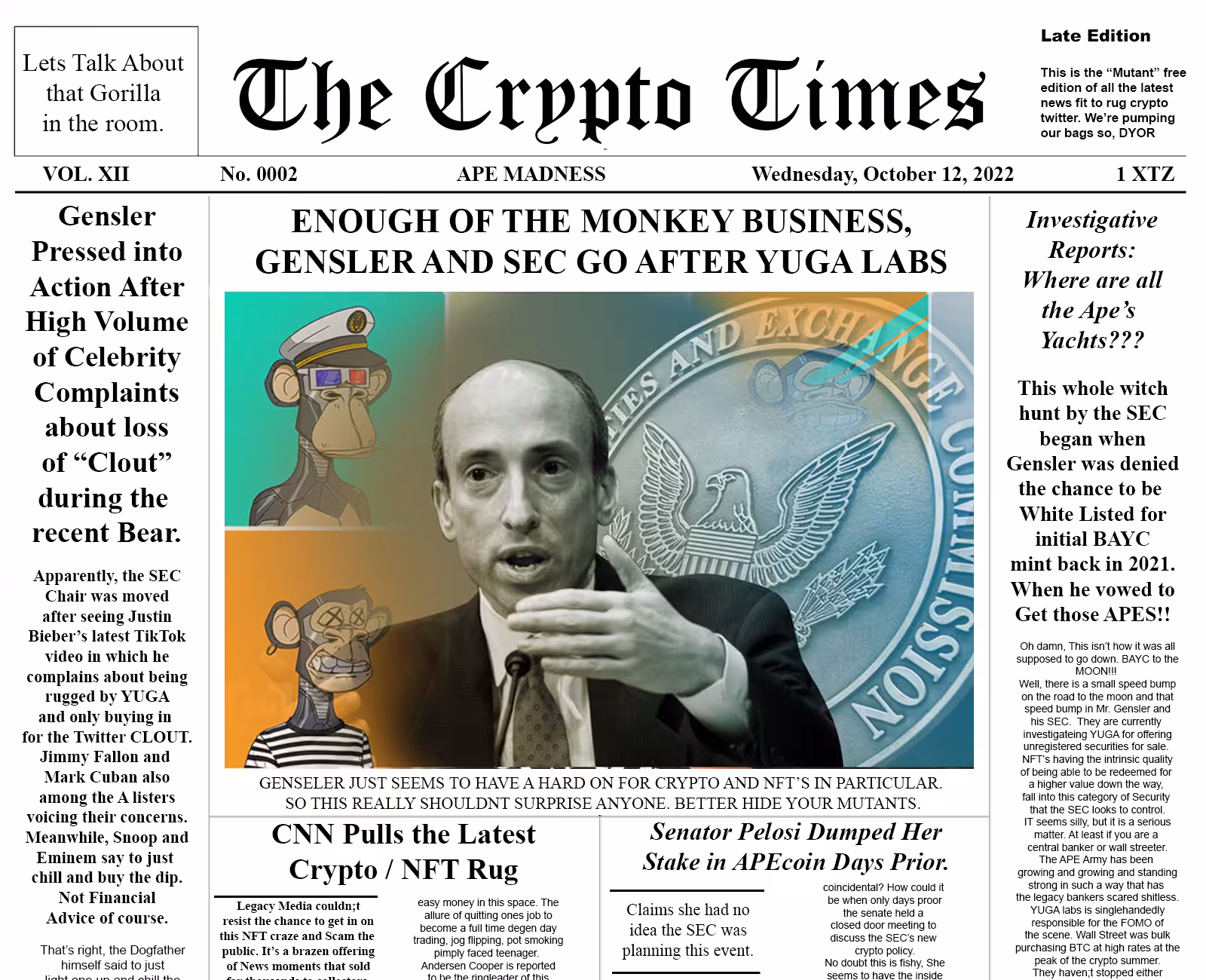 The Crypto Times 0002 - YUGA Labs