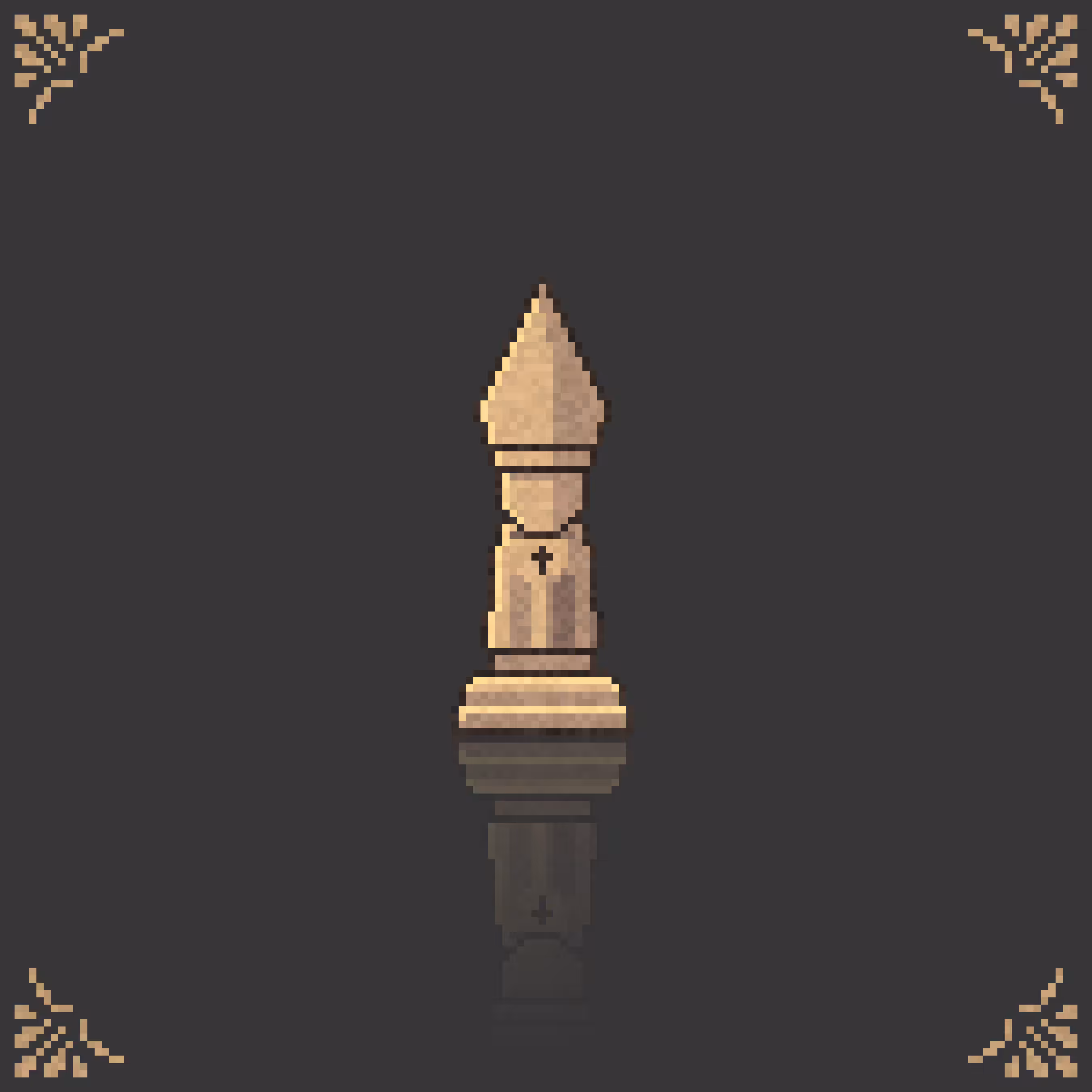 BISHOP (white piece)