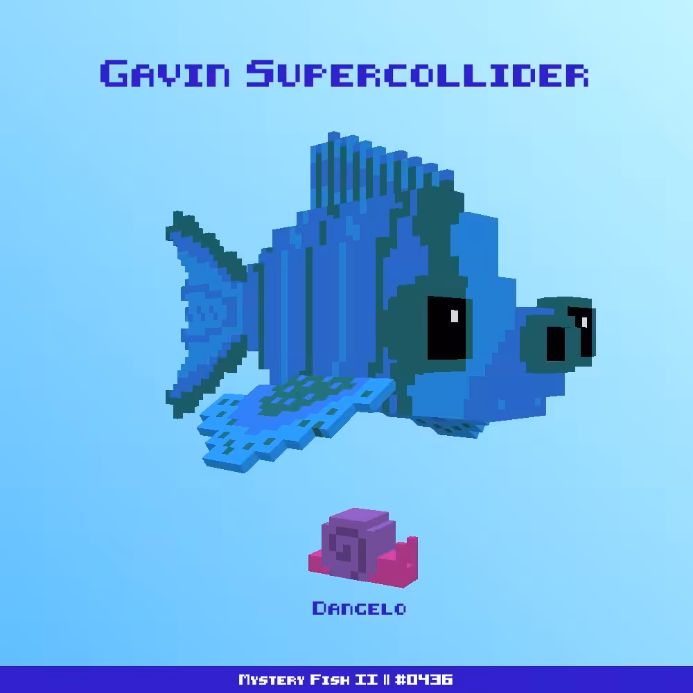 Gavin Supercollider :: Mystery Fish 0436/1000