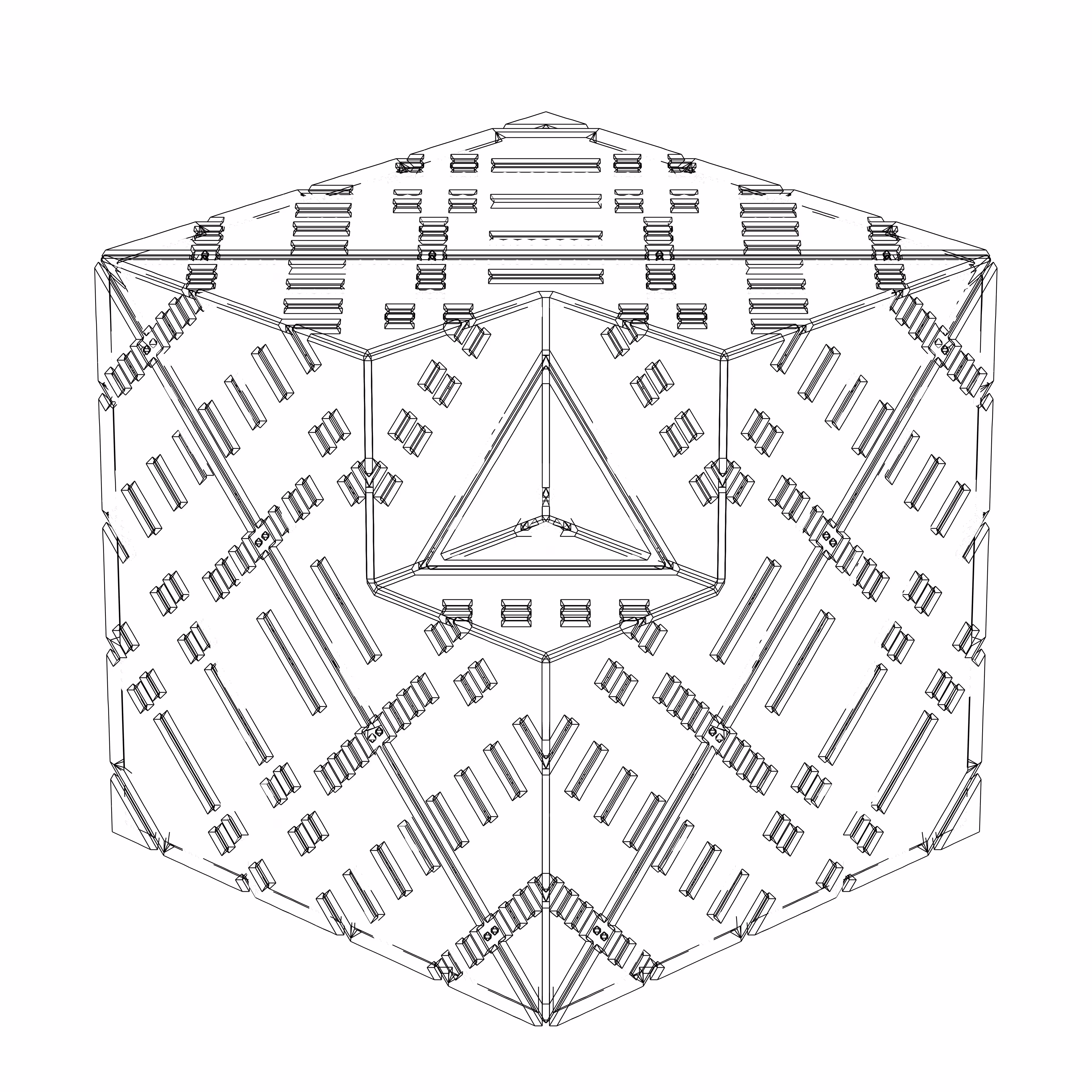 LL21 Alien Art Cube #797
