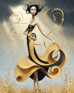 Sunshine & Showers🌦: Her Steps Kindle the Little Wanderer.