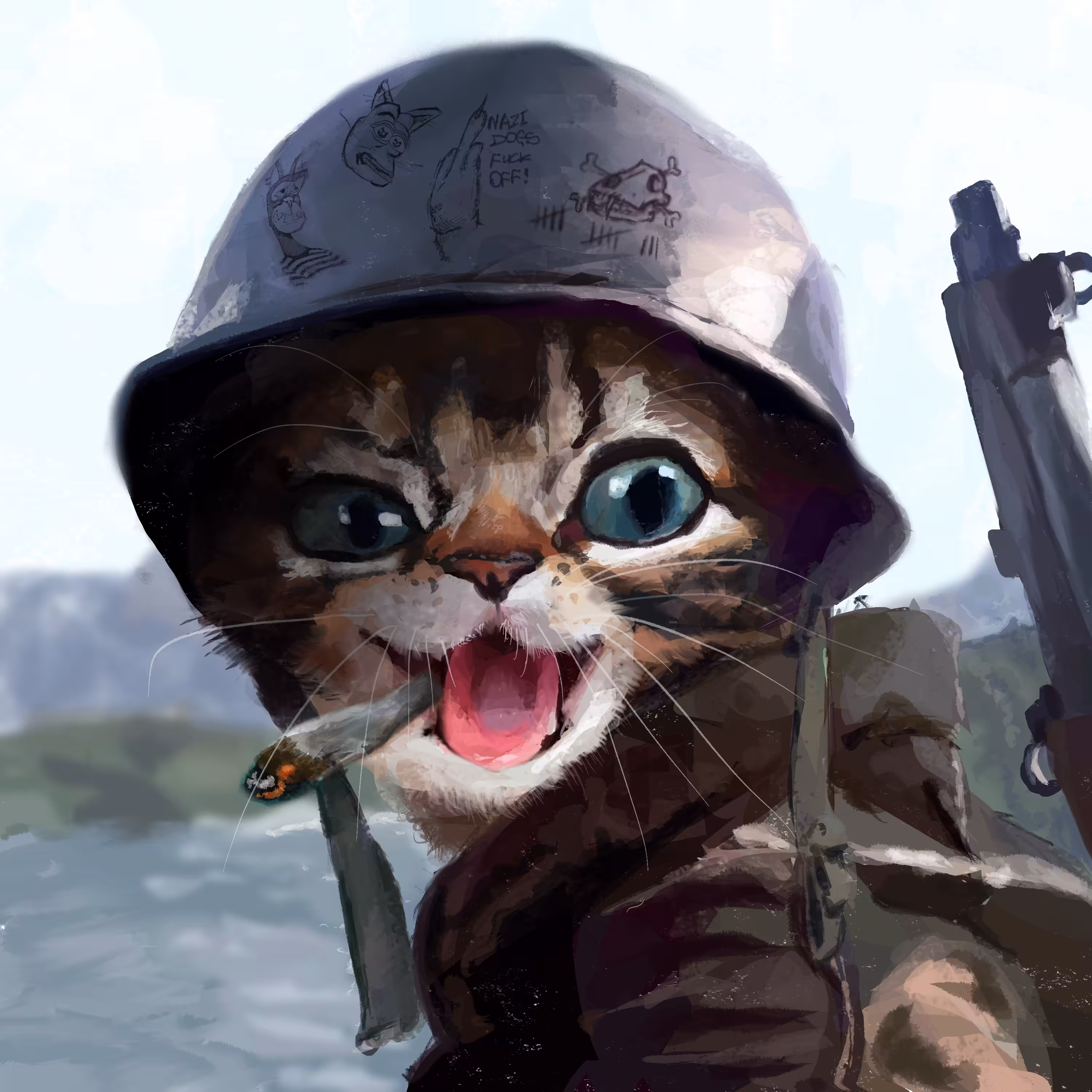 004 - Feline Metal Jacket