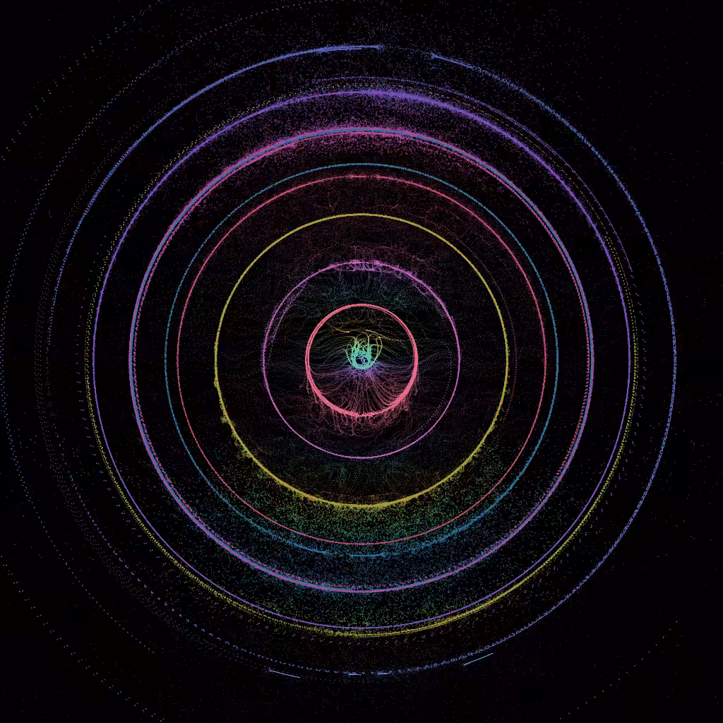 Clouds of Quantum Particles #28