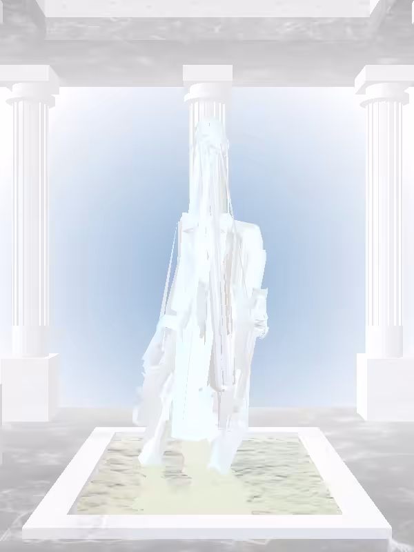 HeavenComputer: The Victorious Light Blue Woman #1357