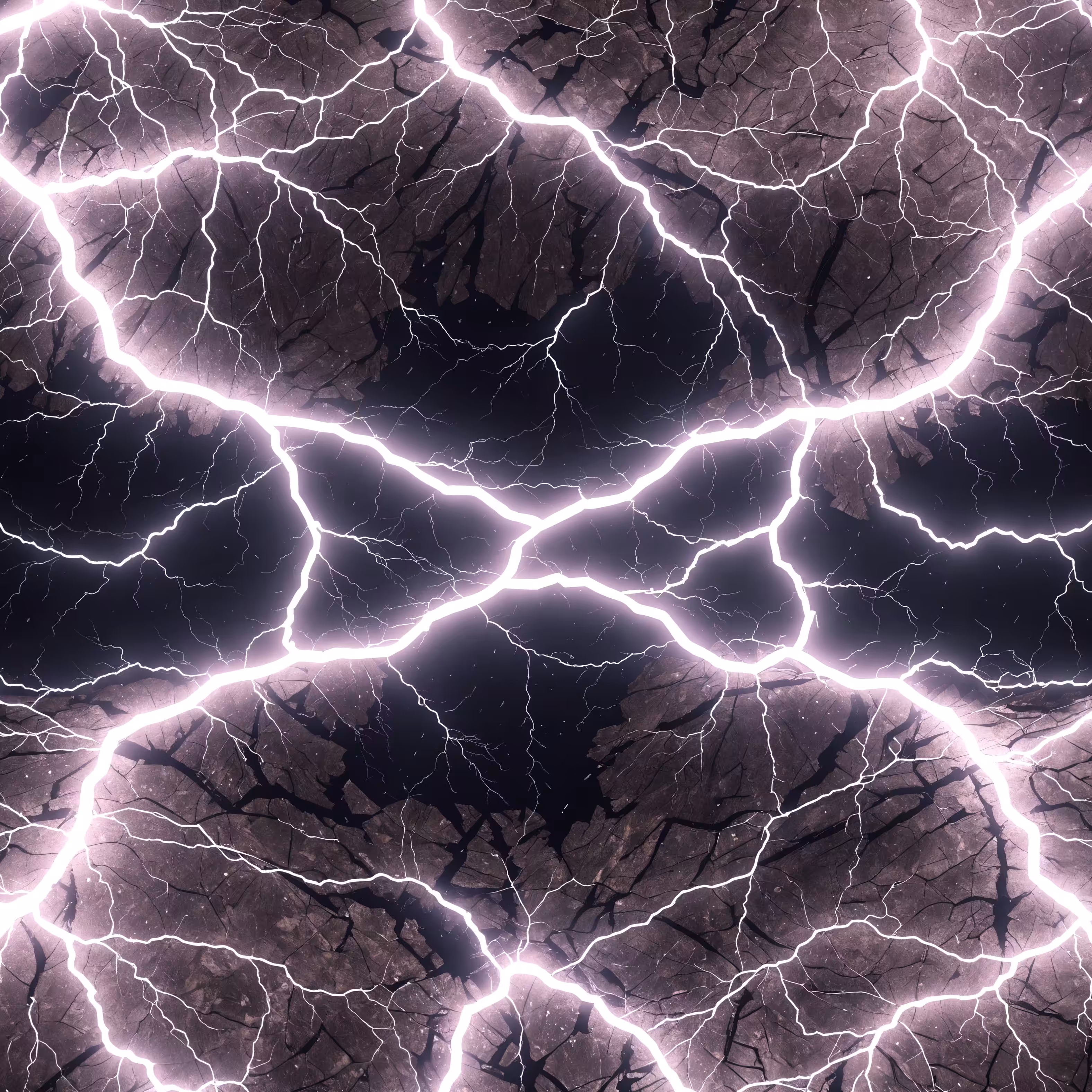 Lightning Veins Rain 8K