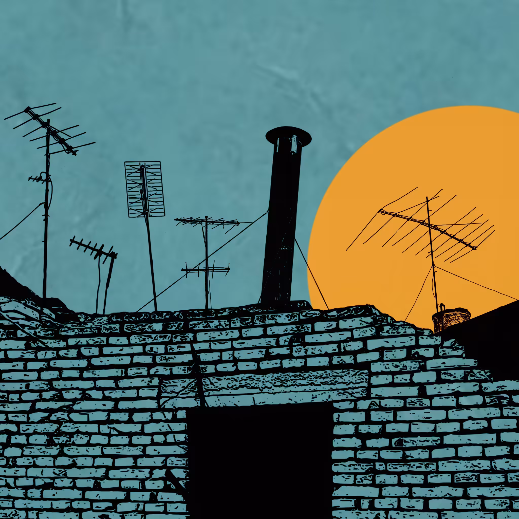 La casa en ruinas