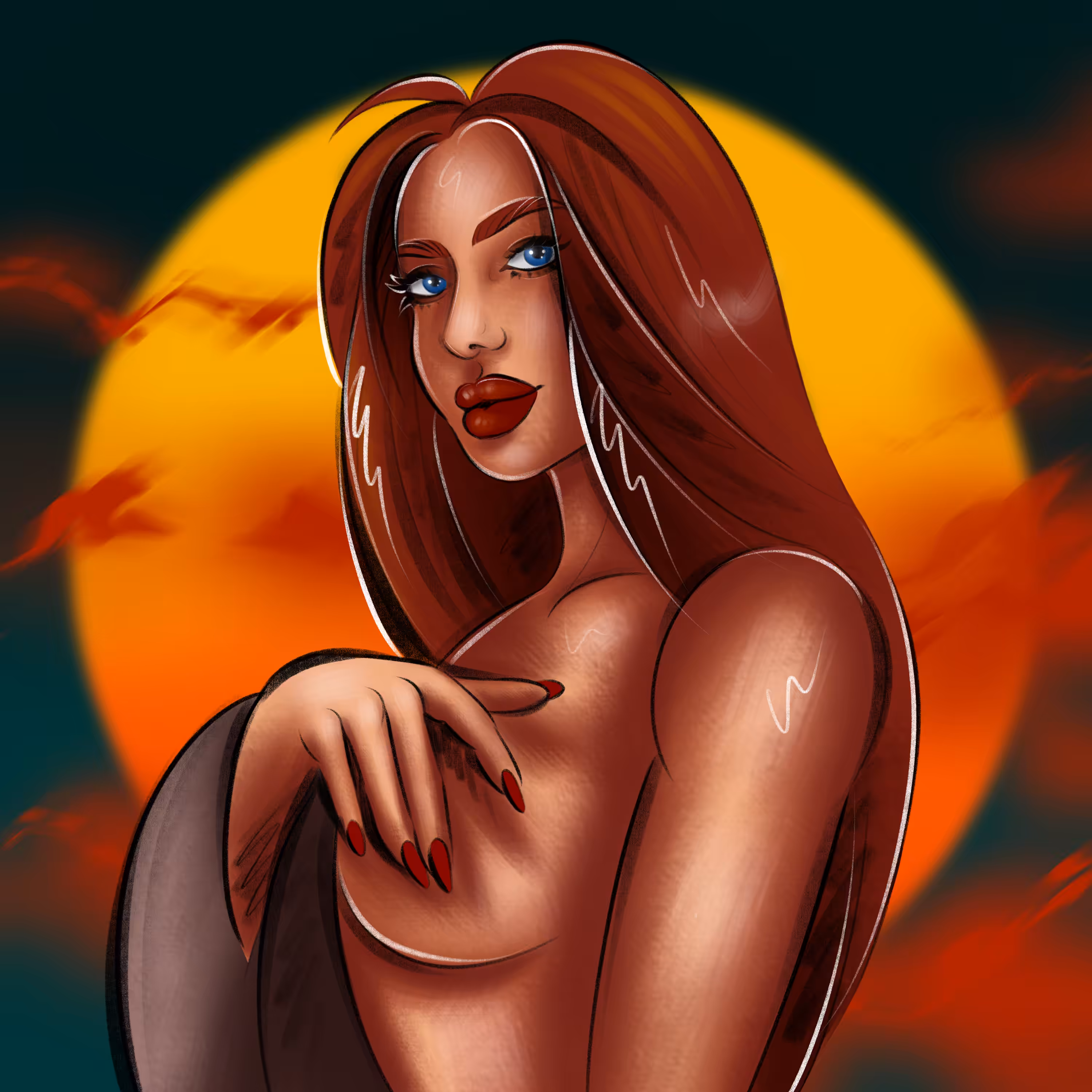Nude sunset