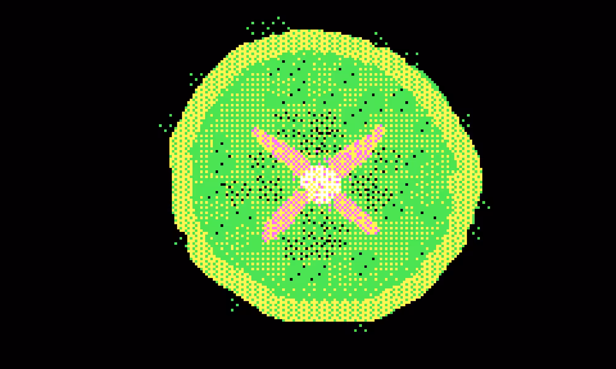 Planet Pixel Lemon Slice Nebula 