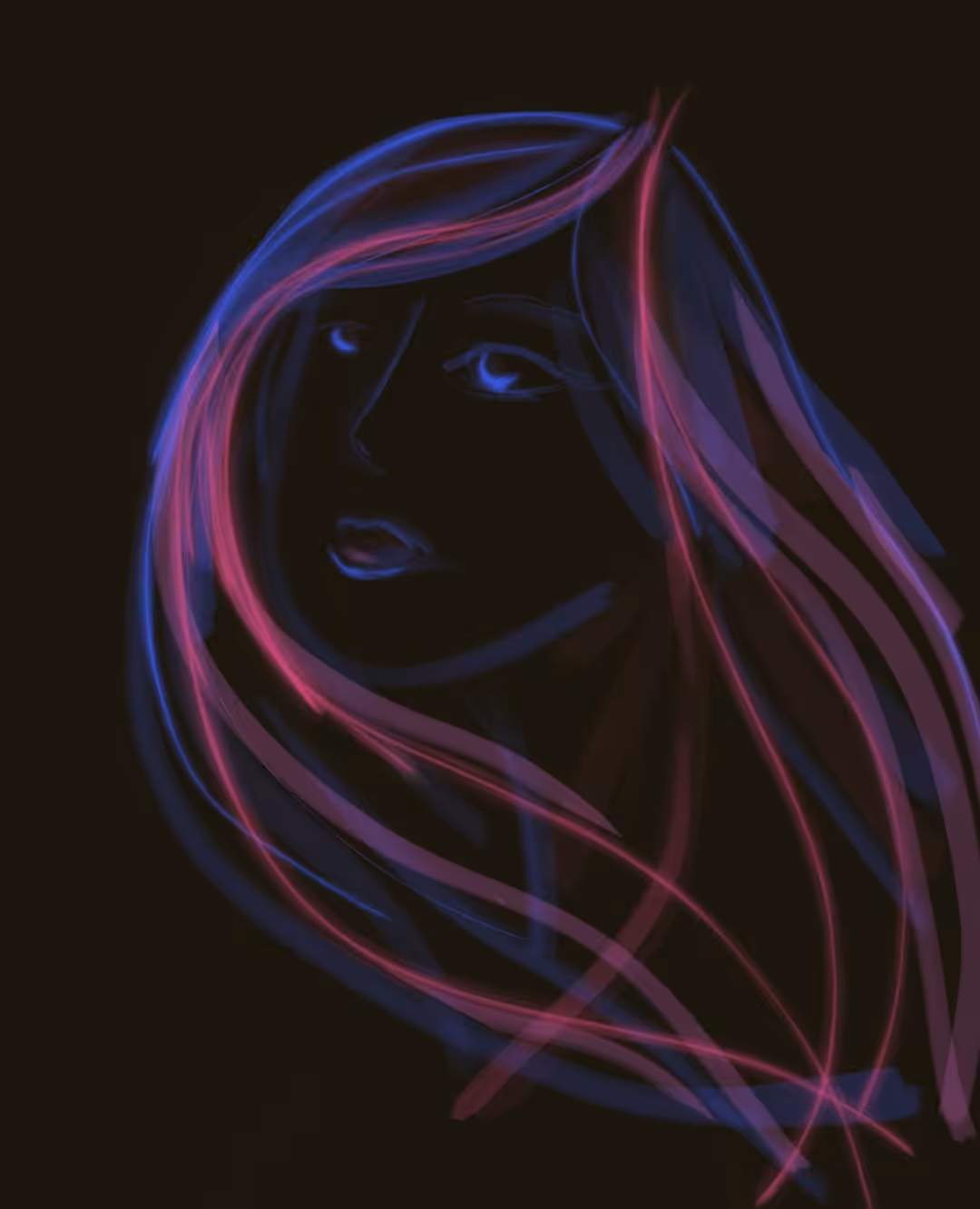 In the dark