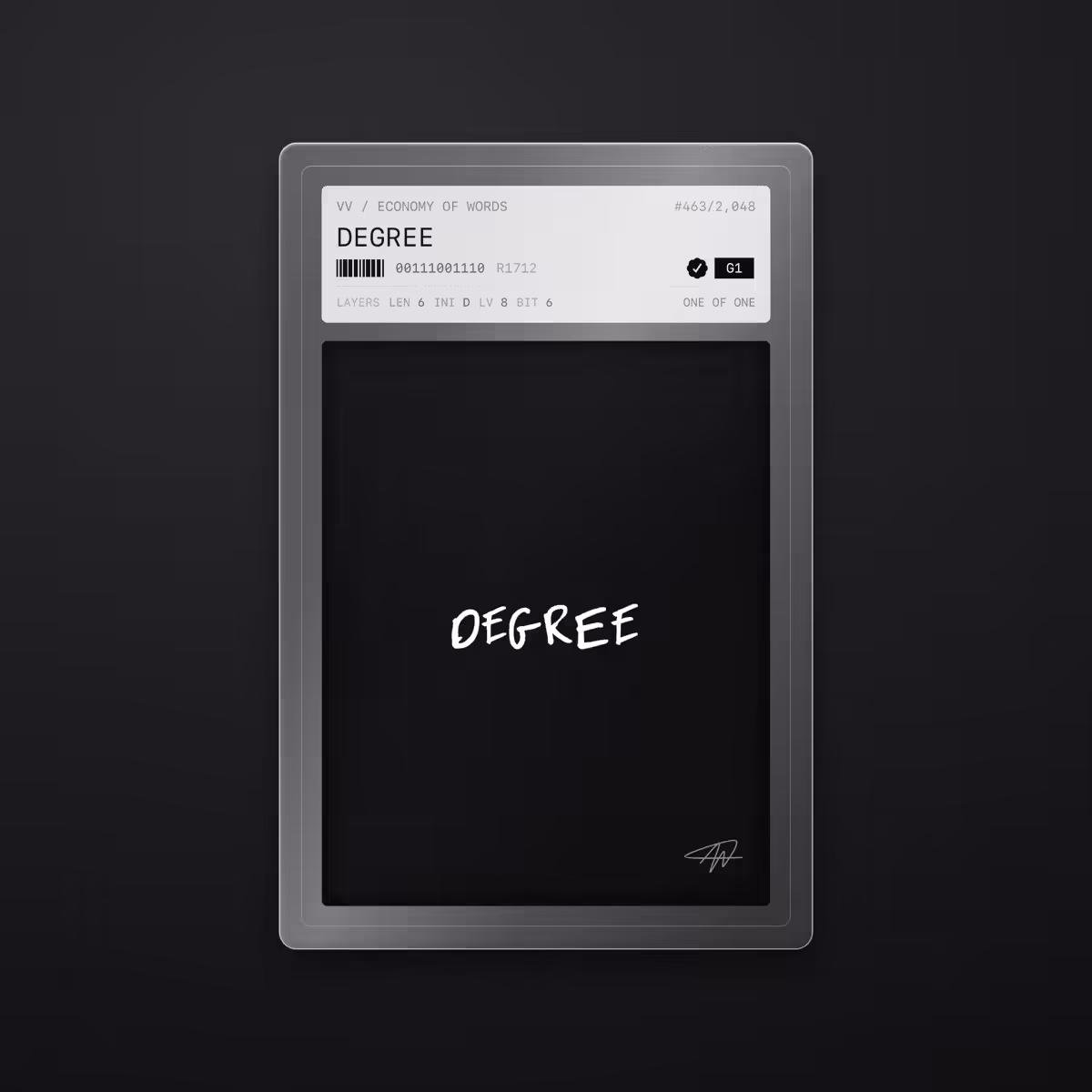 DEGREE · #463