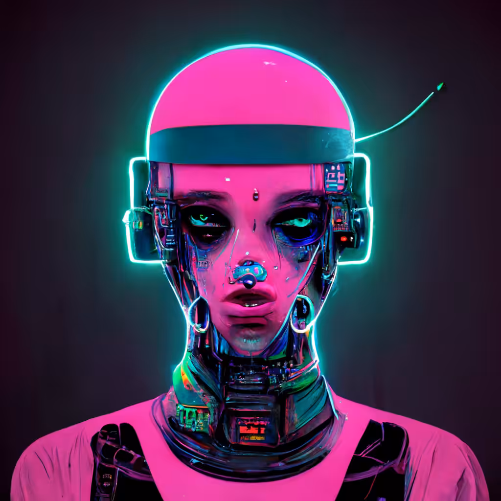 AI Cyber Robot 07