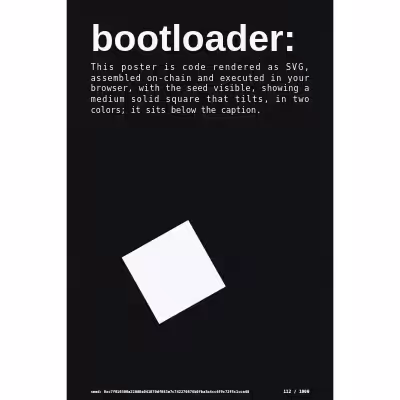 bootloader: selfie #112