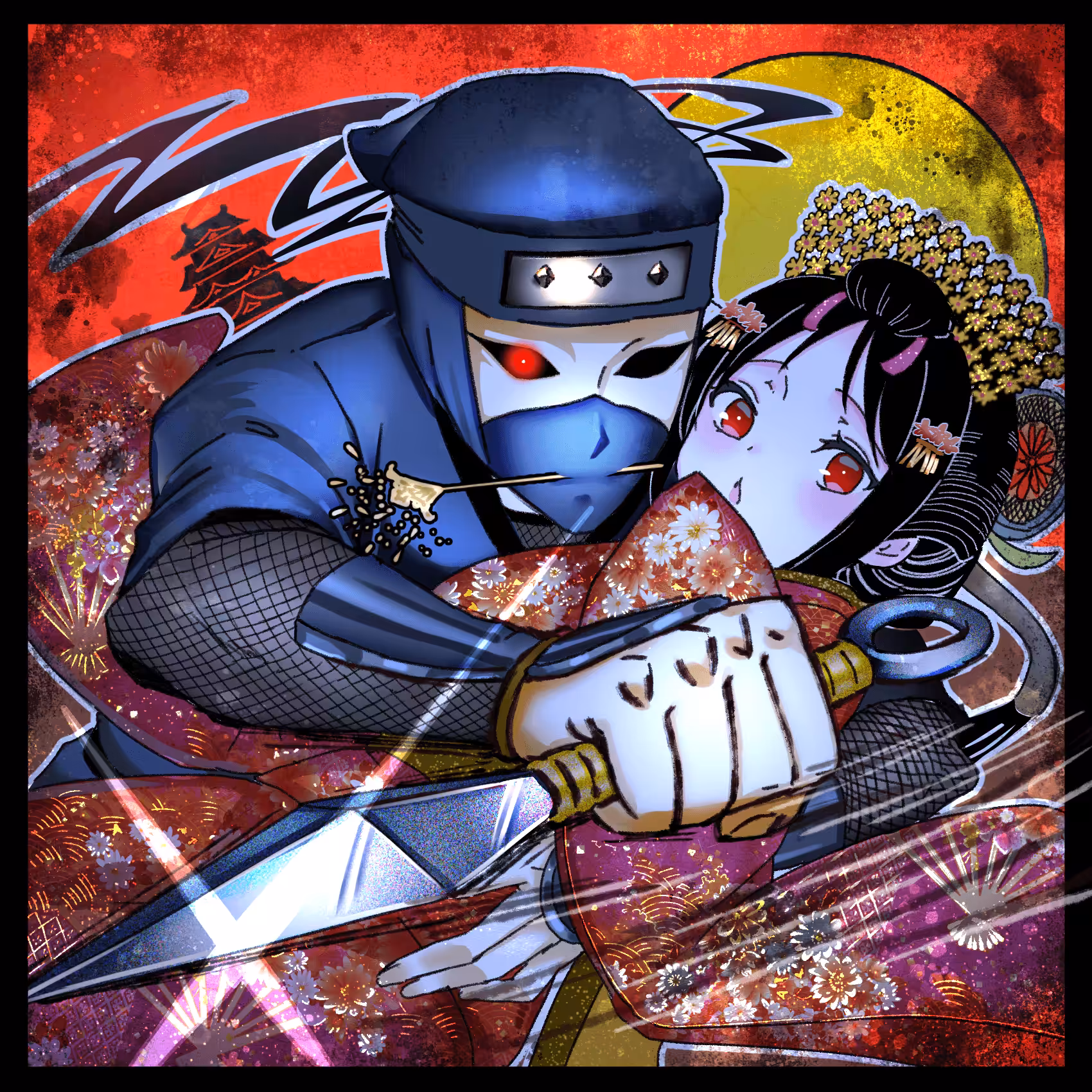 【Collabo】CryptoNinja×Mysterious Girl