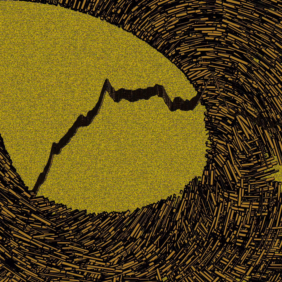 Walk with noise curve #318