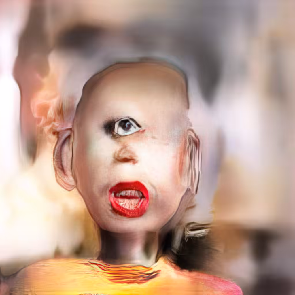 Cyclops Mary Freaky Face 6 of 50
