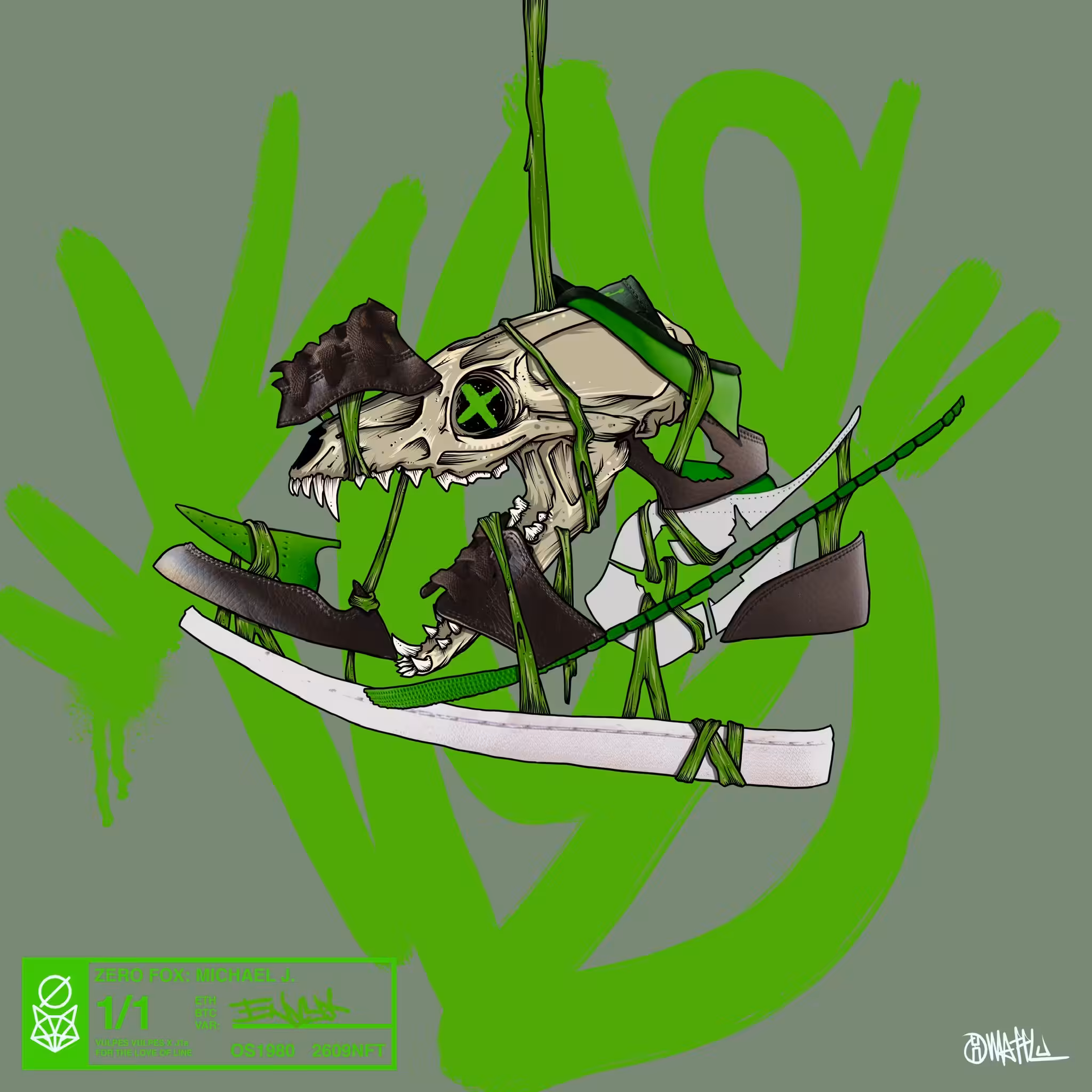Zero Fox/Michael J - "Envy" 1/1