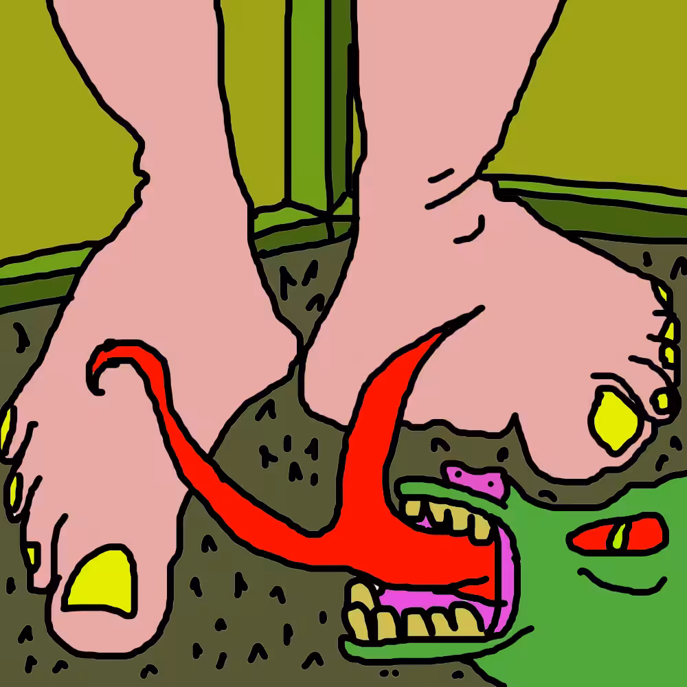 lick my feet