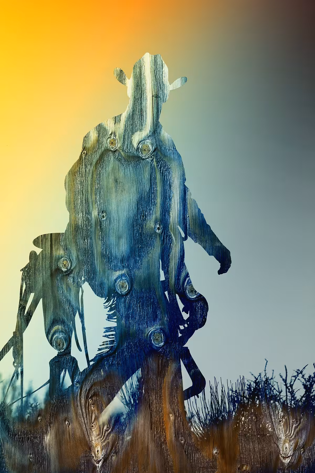 Sunset Cowboy
