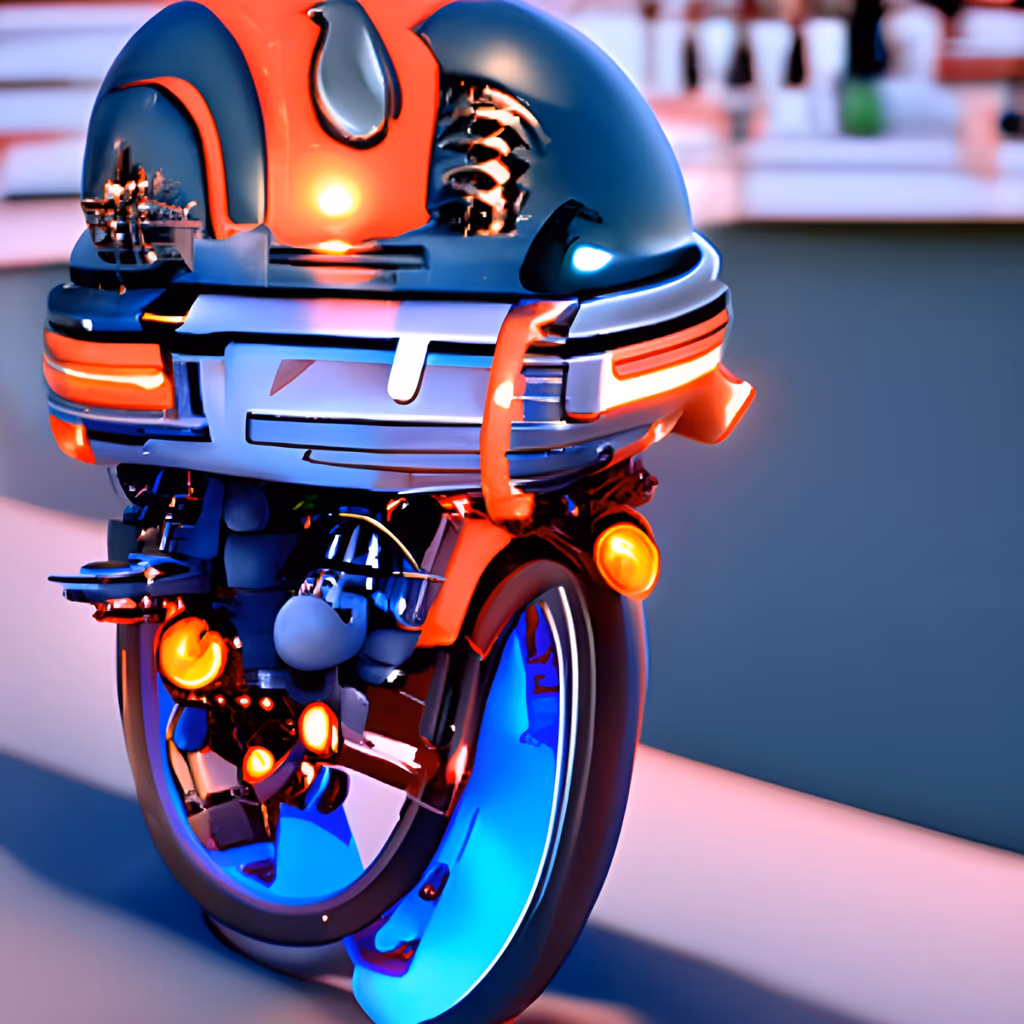Cyber Cafe Racer #9