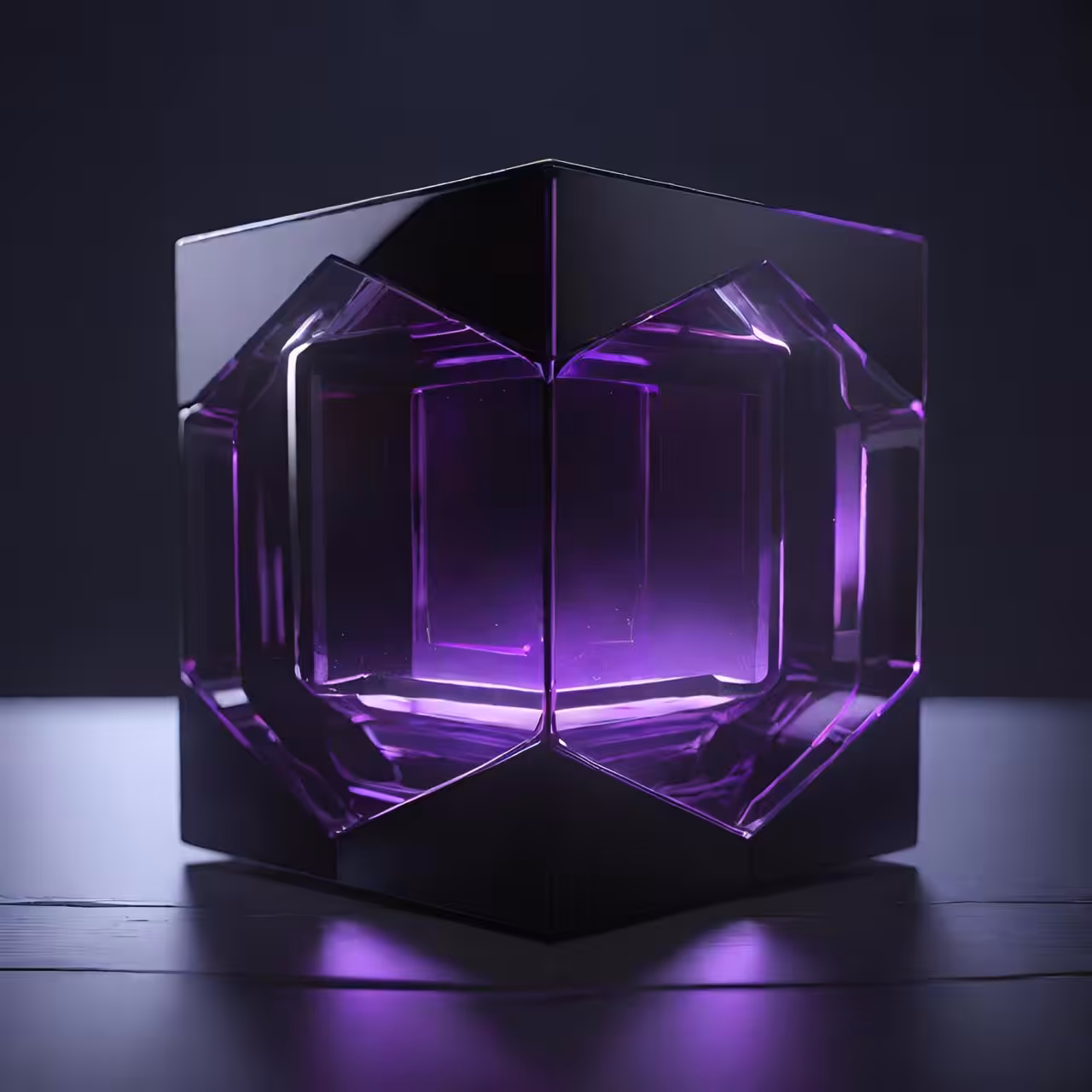 Violet glass#2