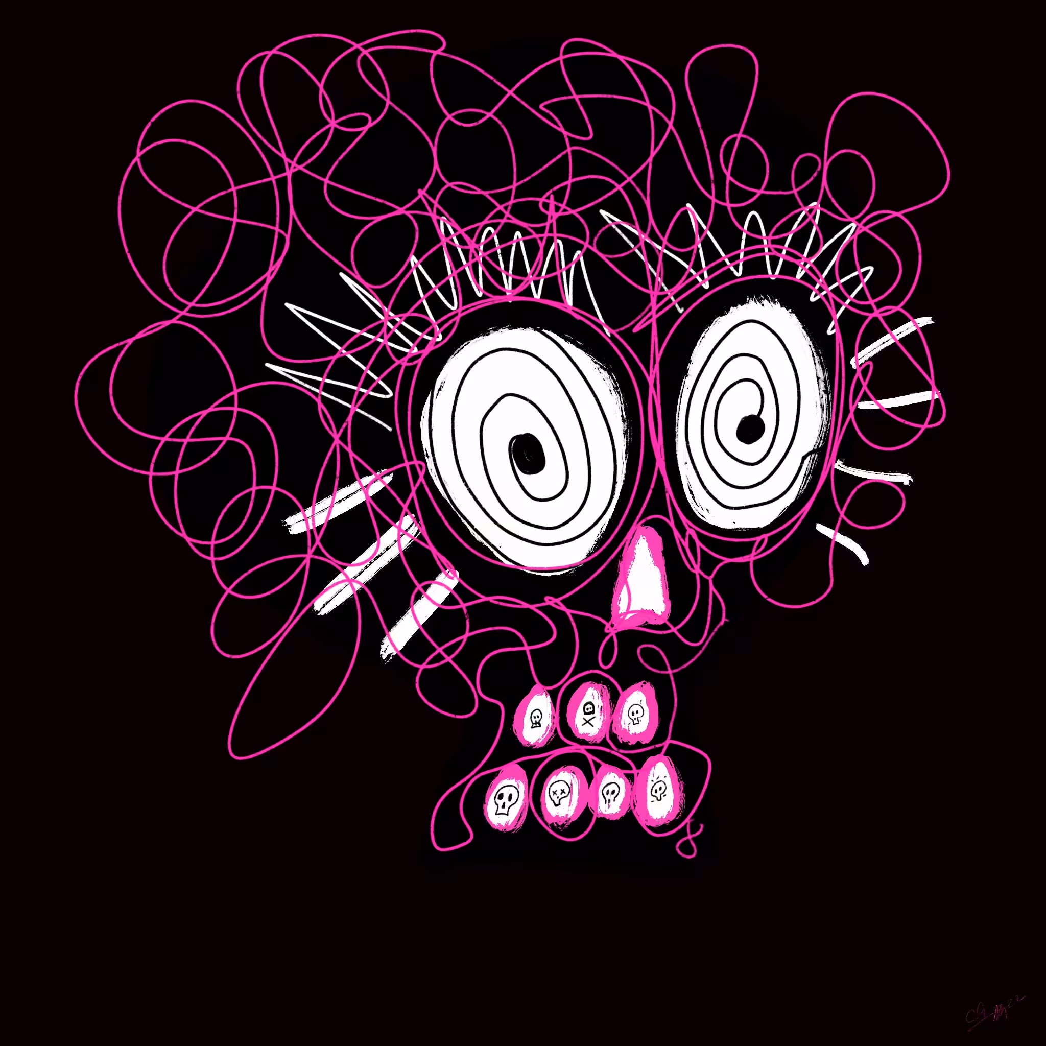 "Monday Craze" - Crazy Skull WSA 